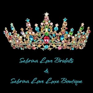 Ethereal Medeival Multicolor Bejeweled Tiara Crown